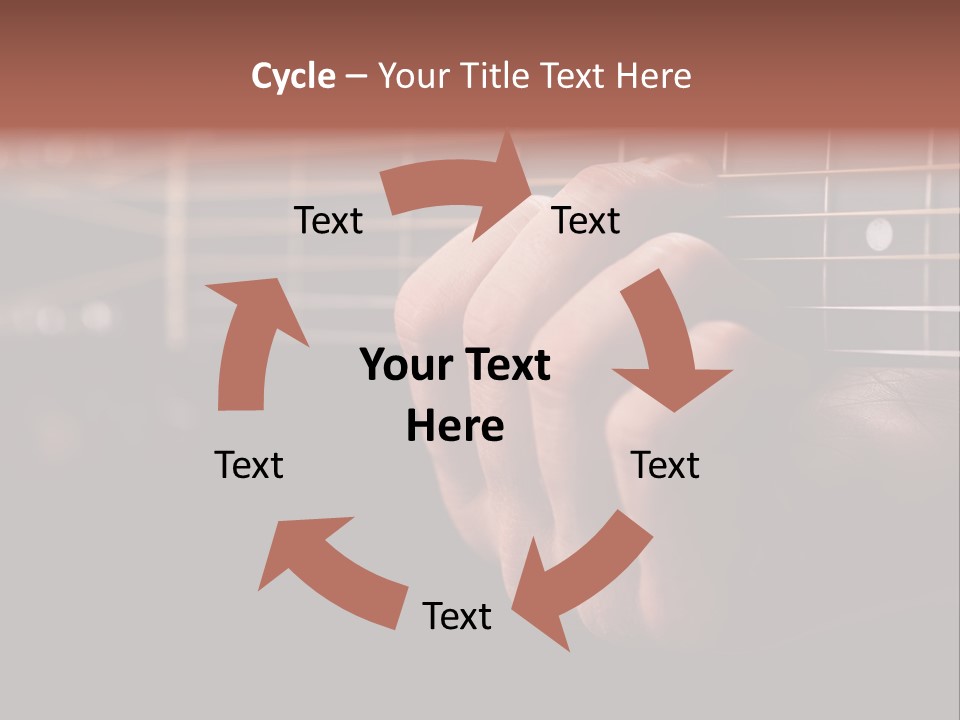 Concert Fingers Music PowerPoint Template