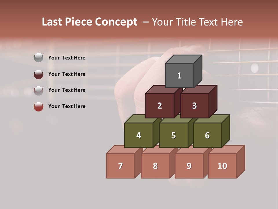 Concert Fingers Music PowerPoint Template