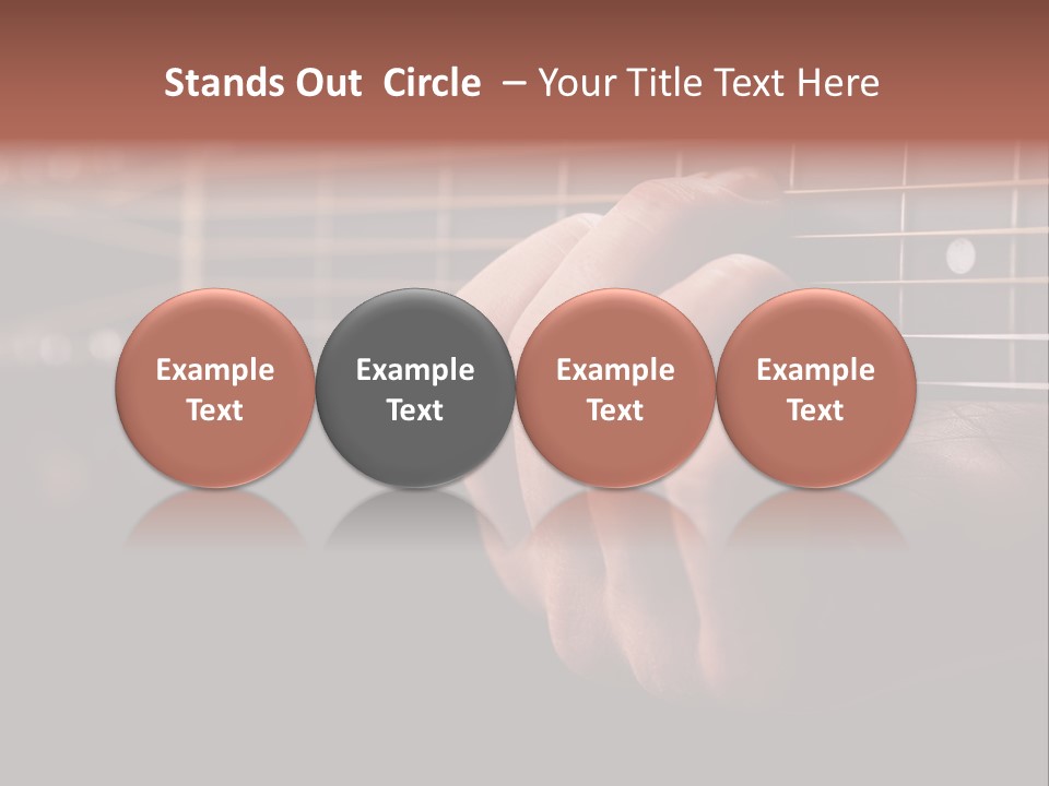 Concert Fingers Music PowerPoint Template