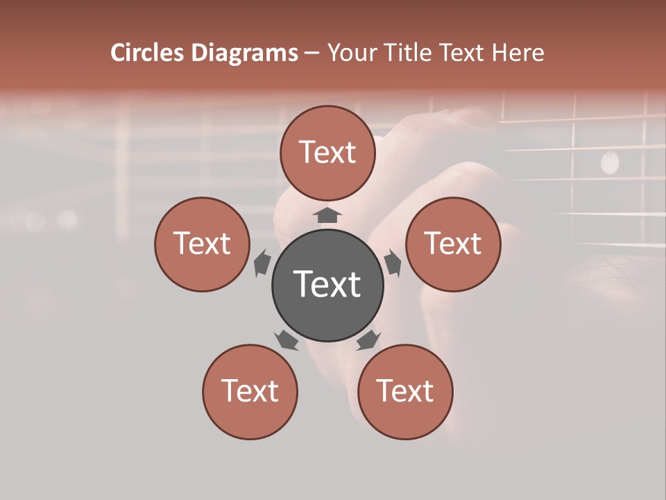 Concert Fingers Music PowerPoint Template