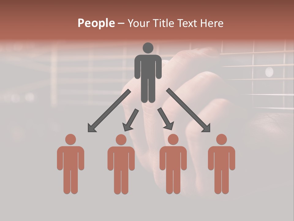 Concert Fingers Music PowerPoint Template