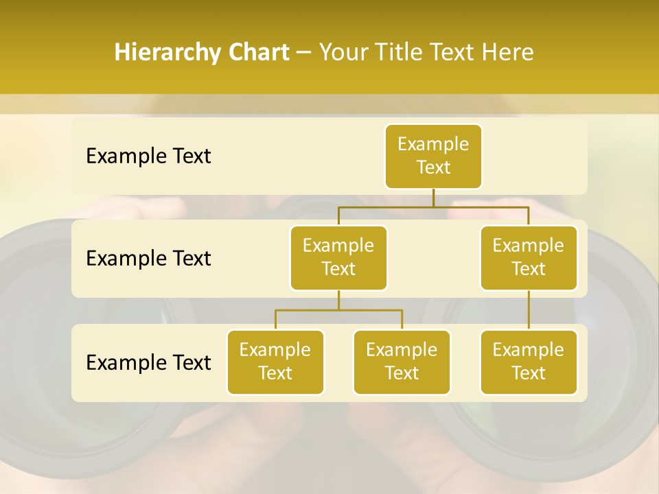 Surveillance Spectator Girl PowerPoint Template