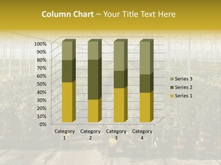 Pot Greenhouse Sepals PowerPoint Template