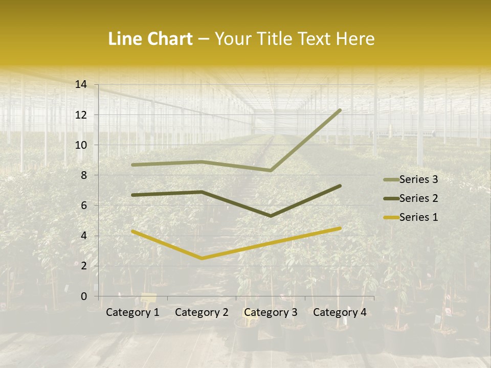 Pot Greenhouse Sepals PowerPoint Template
