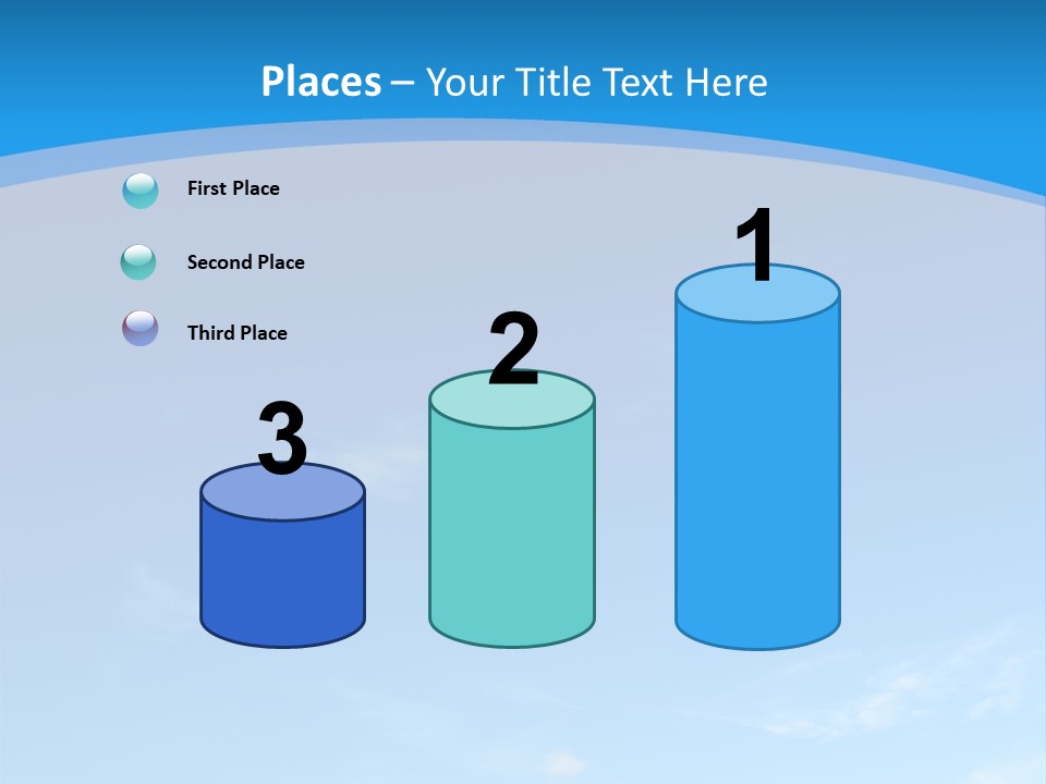 Cloudiness Azure Nimbi PowerPoint Template