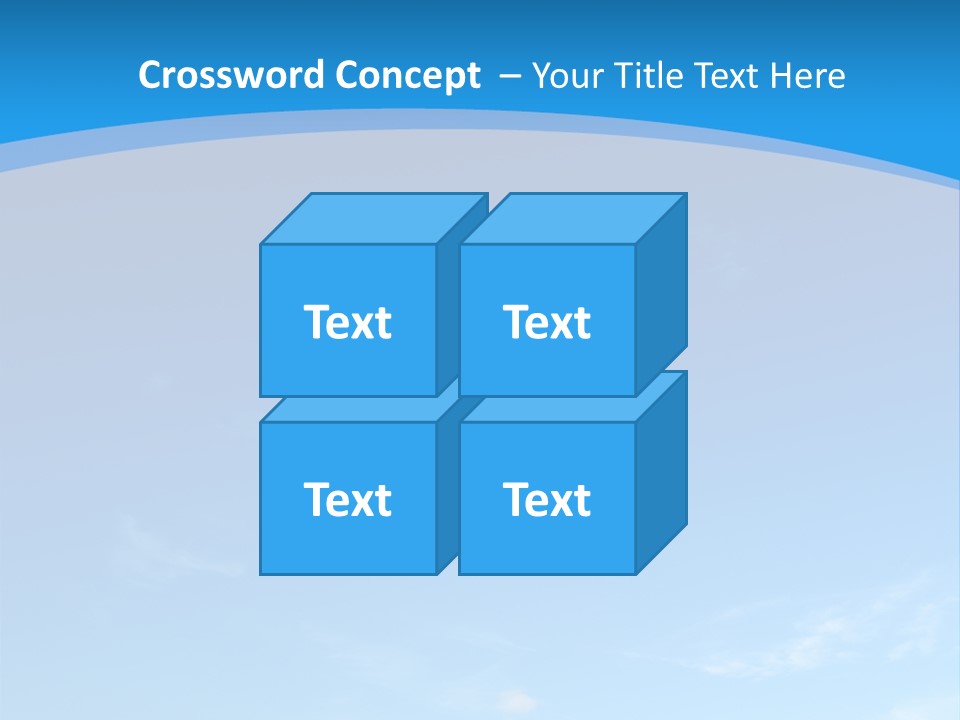 Cloudiness Azure Nimbi PowerPoint Template