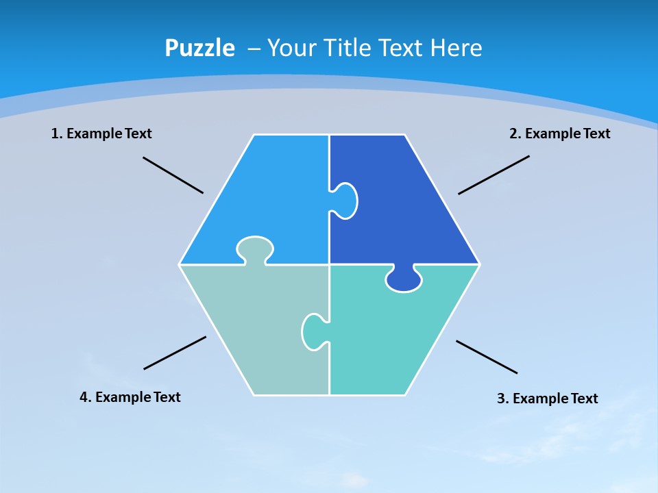 Cloudiness Azure Nimbi PowerPoint Template