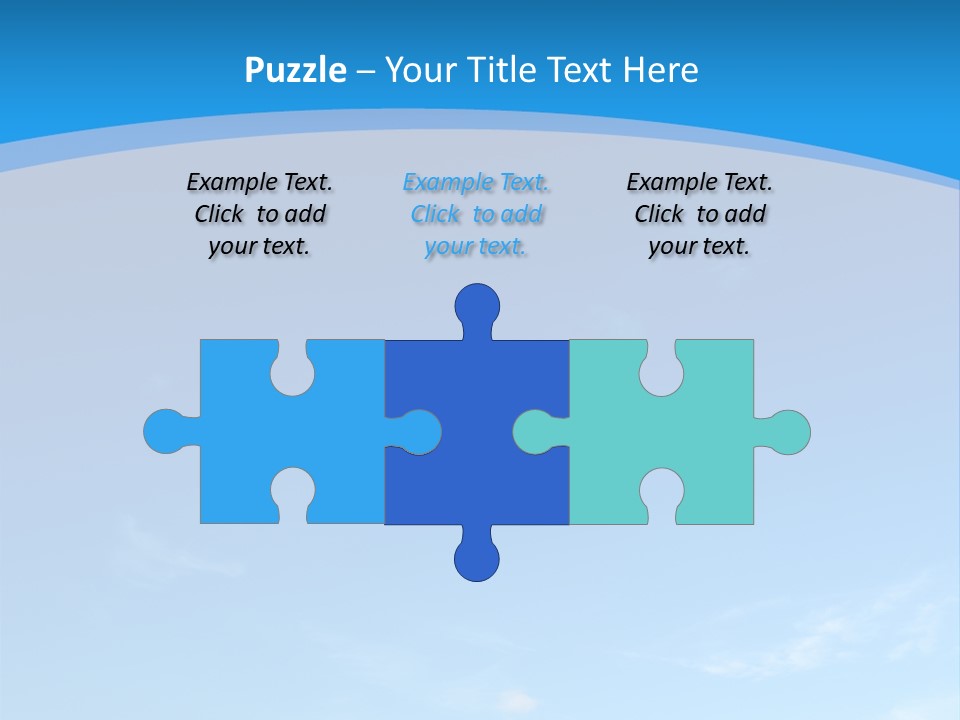 Cloudiness Azure Nimbi PowerPoint Template