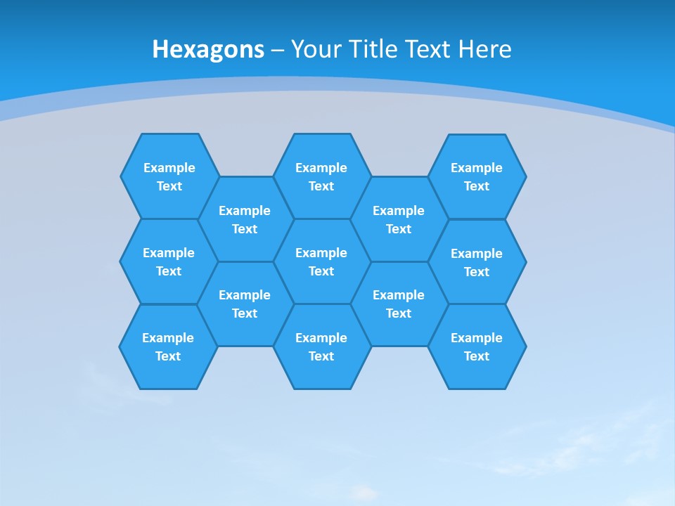 Cloudiness Azure Nimbi PowerPoint Template
