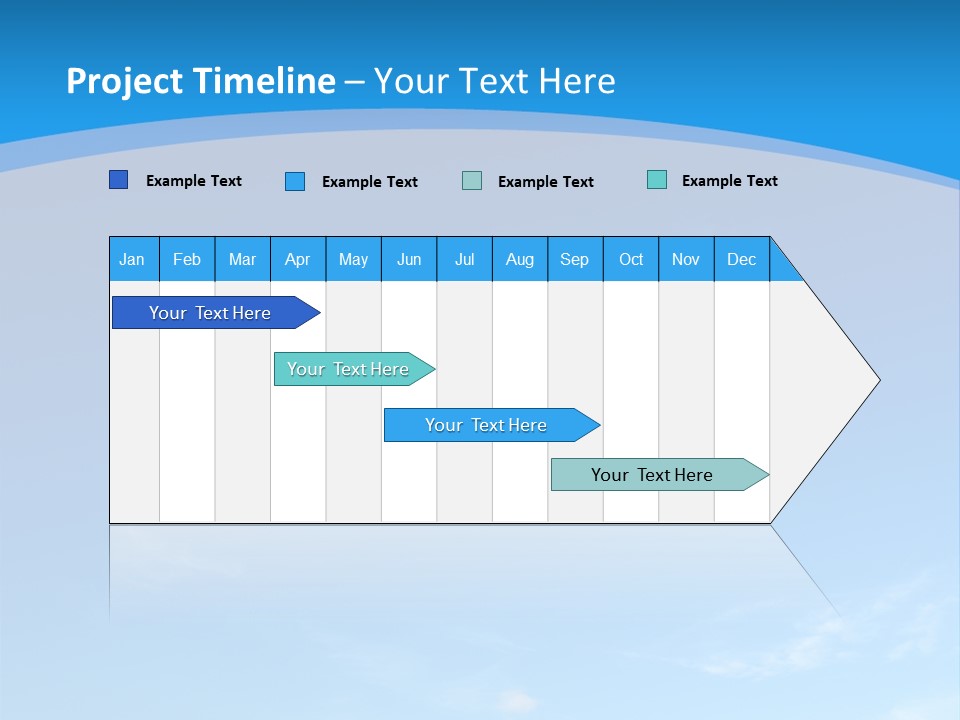 Cloudiness Azure Nimbi PowerPoint Template
