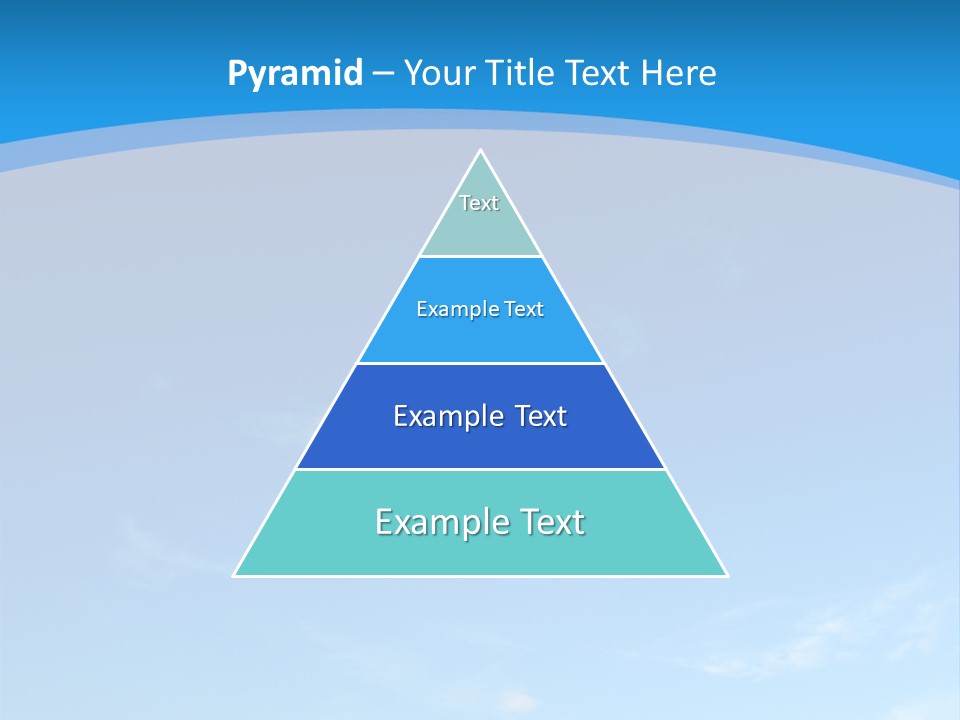 Cloudiness Azure Nimbi PowerPoint Template
