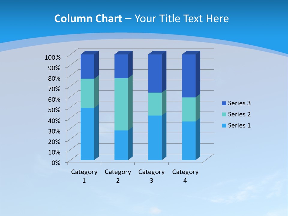 Cloudiness Azure Nimbi PowerPoint Template