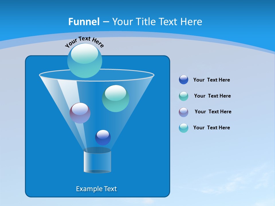 Cloudiness Azure Nimbi PowerPoint Template