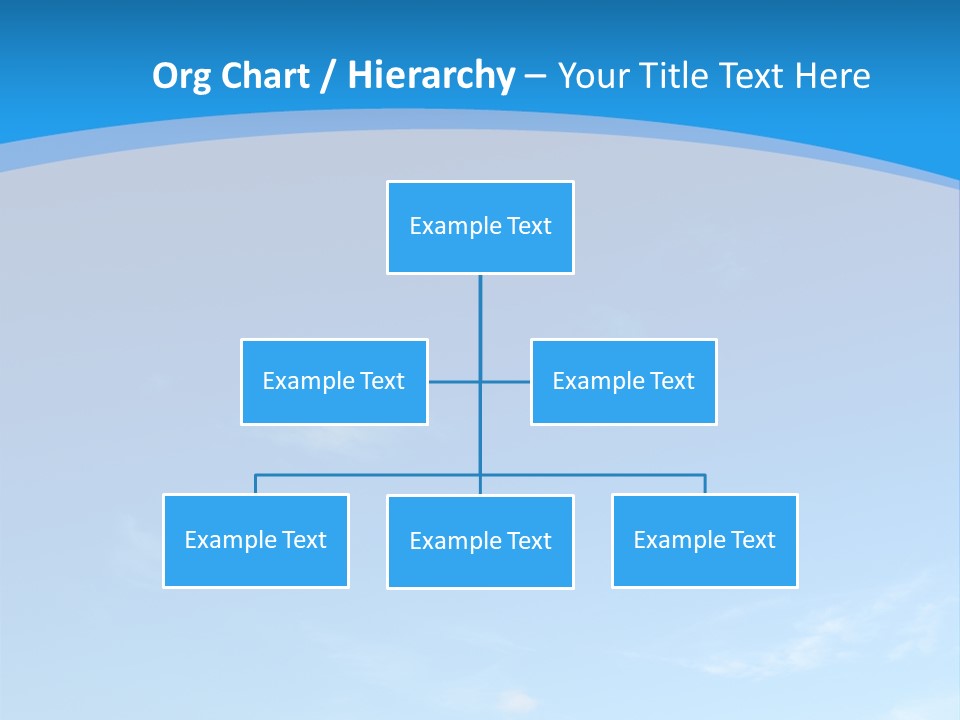 Cloudiness Azure Nimbi PowerPoint Template