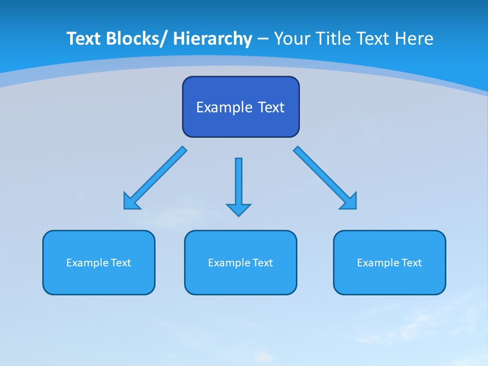 Cloudiness Azure Nimbi PowerPoint Template