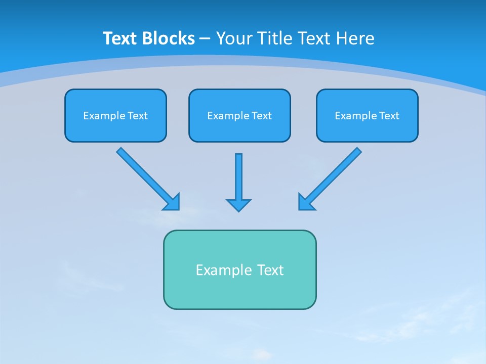 Cloudiness Azure Nimbi PowerPoint Template