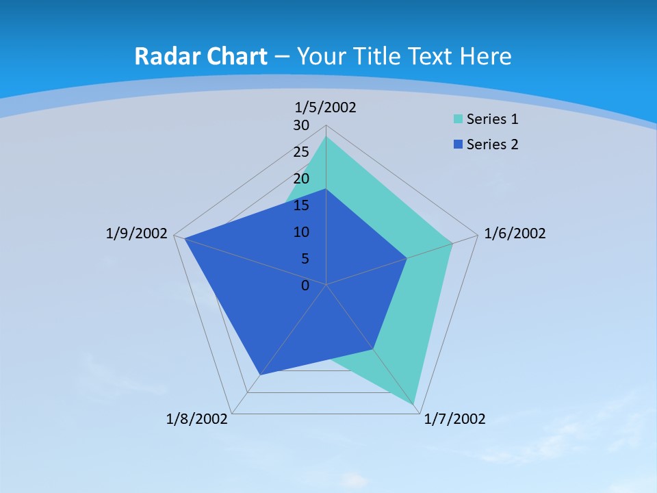 Cloudiness Azure Nimbi PowerPoint Template