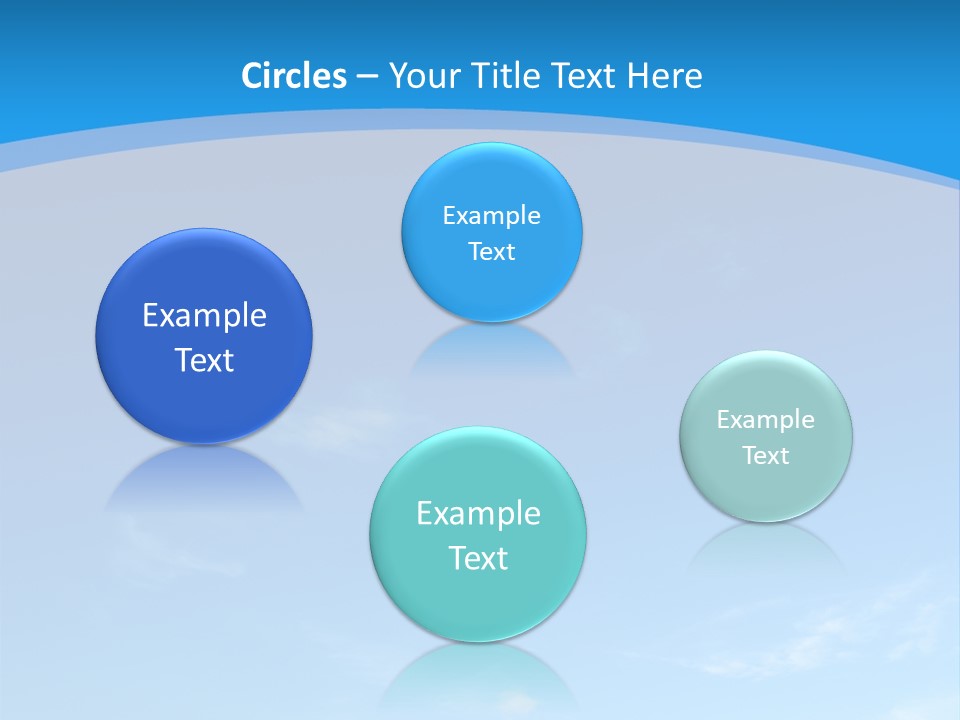 Cloudiness Azure Nimbi PowerPoint Template