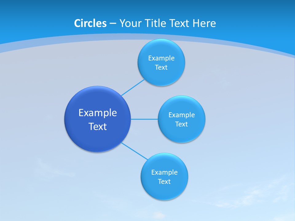 Cloudiness Azure Nimbi PowerPoint Template