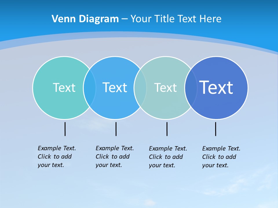 Cloudiness Azure Nimbi PowerPoint Template