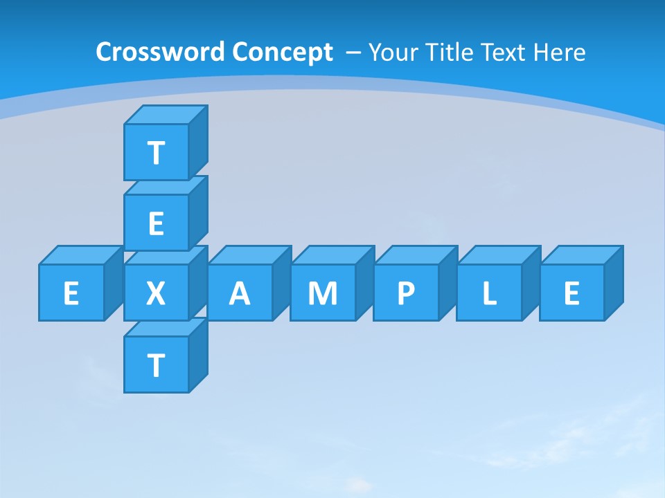 Cloudiness Azure Nimbi PowerPoint Template
