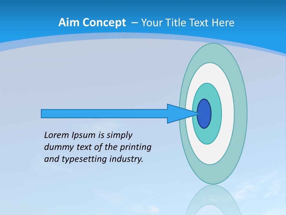 Cloudiness Azure Nimbi PowerPoint Template
