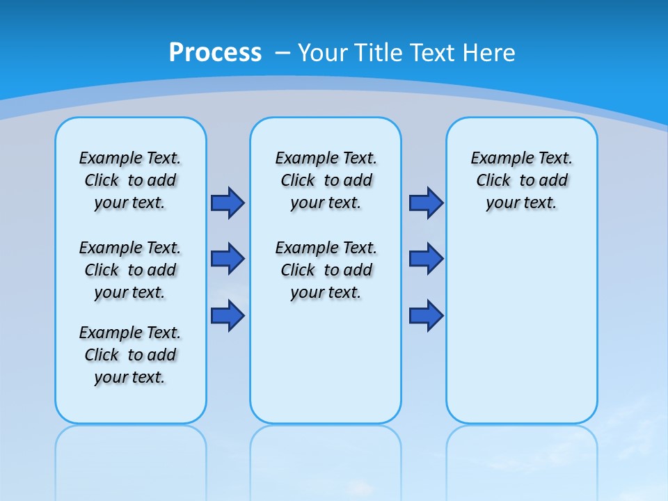 Cloudiness Azure Nimbi PowerPoint Template