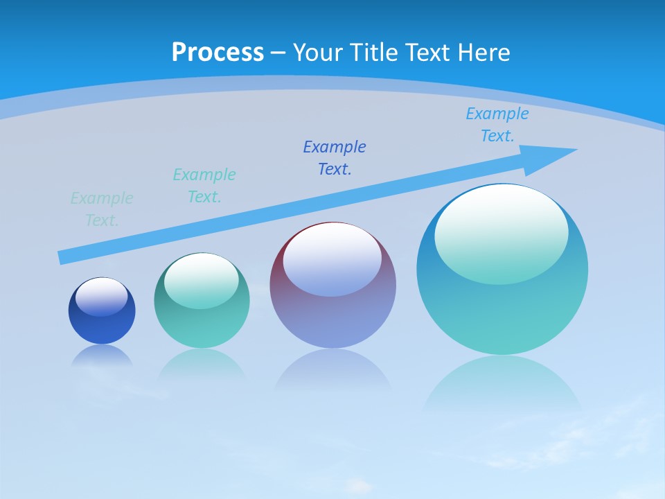 Cloudiness Azure Nimbi PowerPoint Template