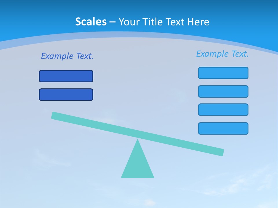 Cloudiness Azure Nimbi PowerPoint Template