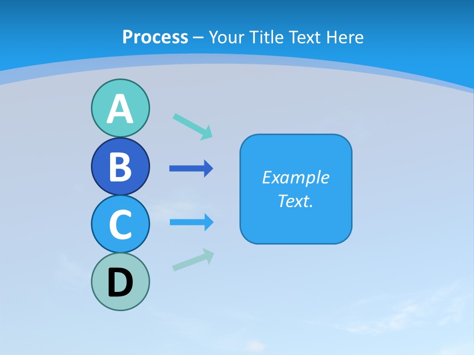 Cloudiness Azure Nimbi PowerPoint Template