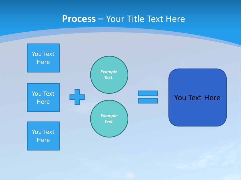 Cloudiness Azure Nimbi PowerPoint Template