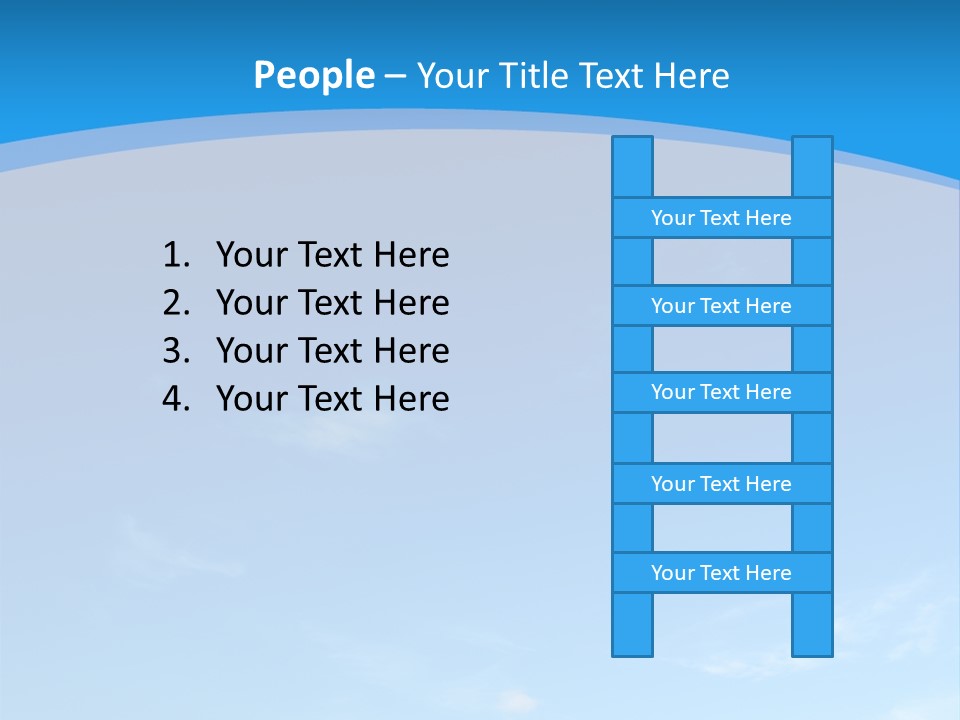Cloudiness Azure Nimbi PowerPoint Template