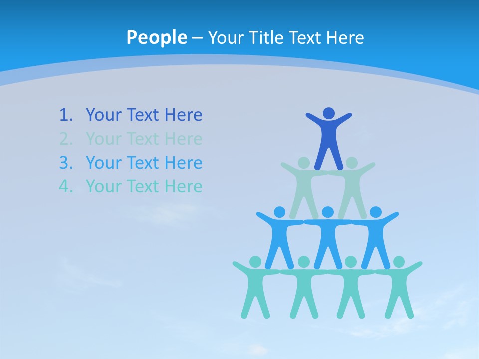 Cloudiness Azure Nimbi PowerPoint Template