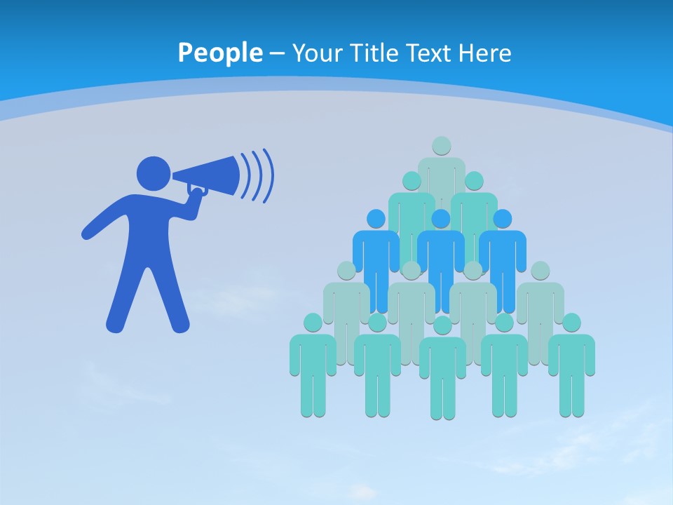 Cloudiness Azure Nimbi PowerPoint Template