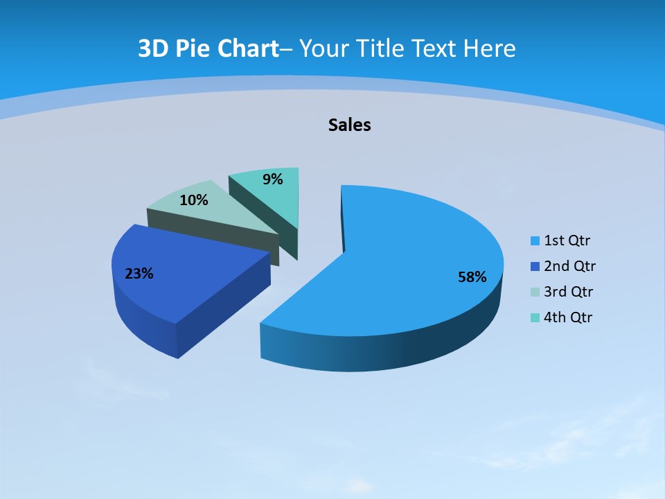 Cloudiness Azure Nimbi PowerPoint Template