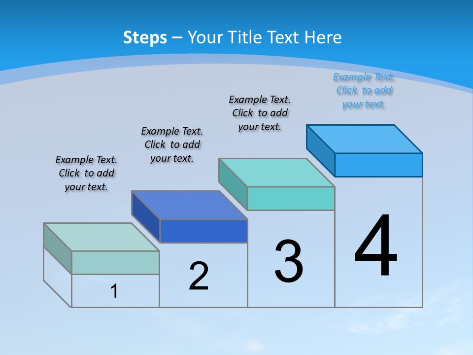 Cloudiness Azure Nimbi PowerPoint Template