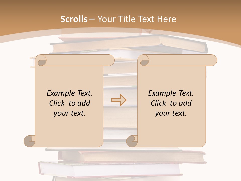 Wisdom Paper Background PowerPoint Template