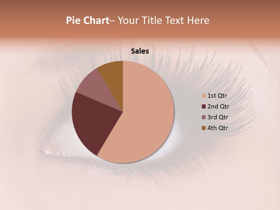Fashion Eyebrows Sight PowerPoint Template