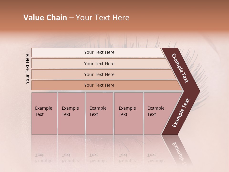 Fashion Eyebrows Sight PowerPoint Template