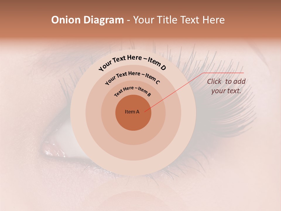 Fashion Eyebrows Sight PowerPoint Template