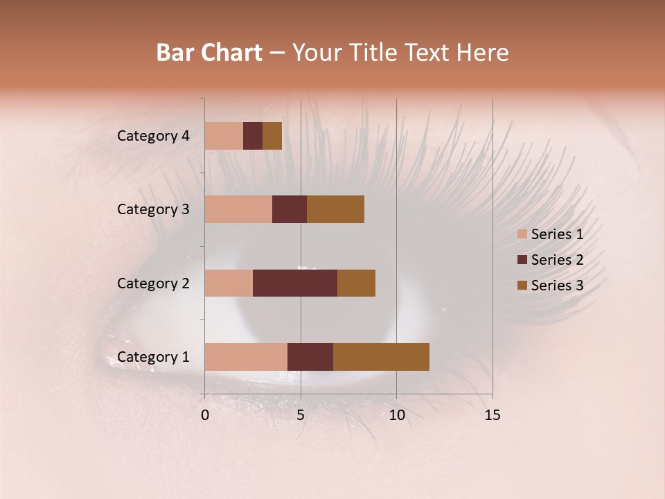 Fashion Eyebrows Sight PowerPoint Template