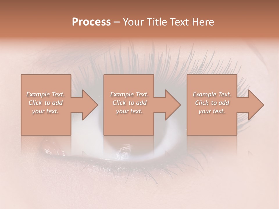 Fashion Eyebrows Sight PowerPoint Template
