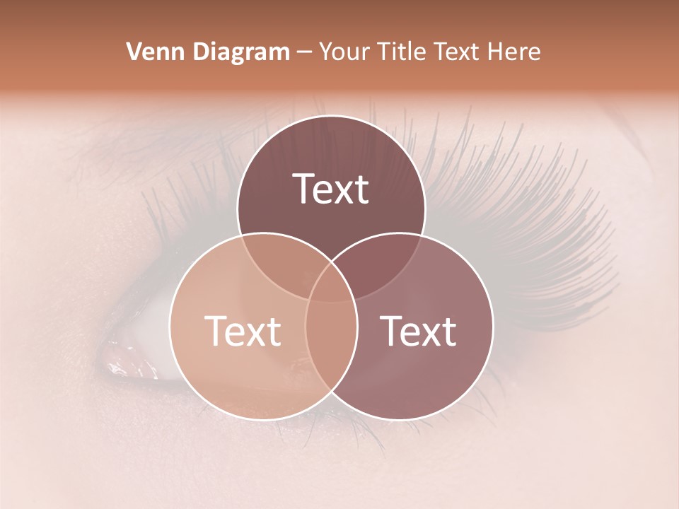 Fashion Eyebrows Sight PowerPoint Template