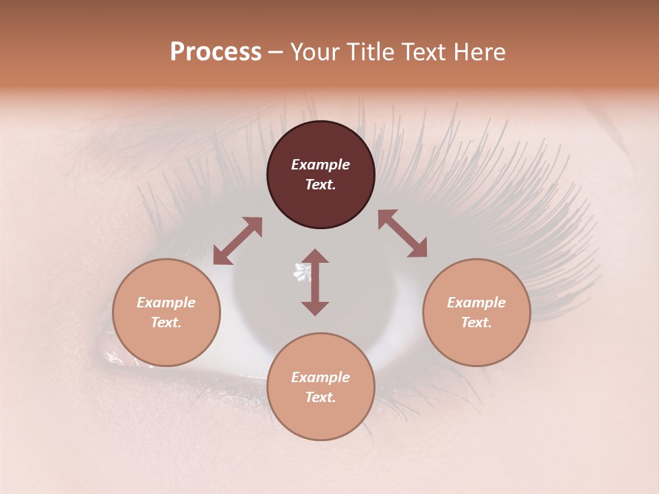 Fashion Eyebrows Sight PowerPoint Template