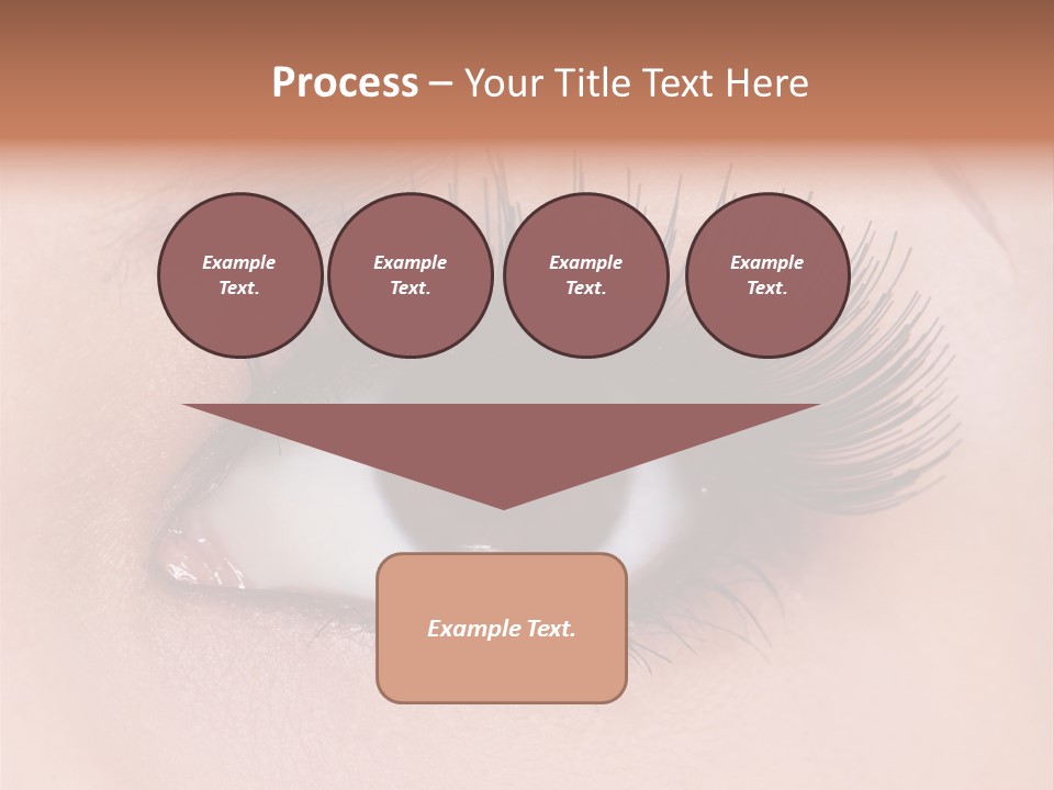 Fashion Eyebrows Sight PowerPoint Template