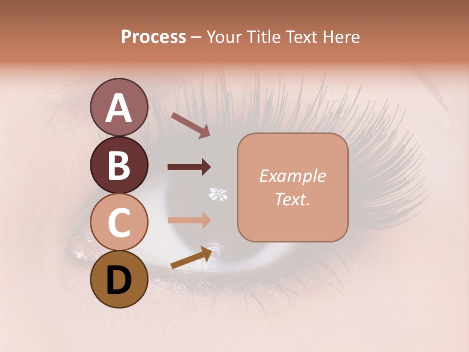 Fashion Eyebrows Sight PowerPoint Template
