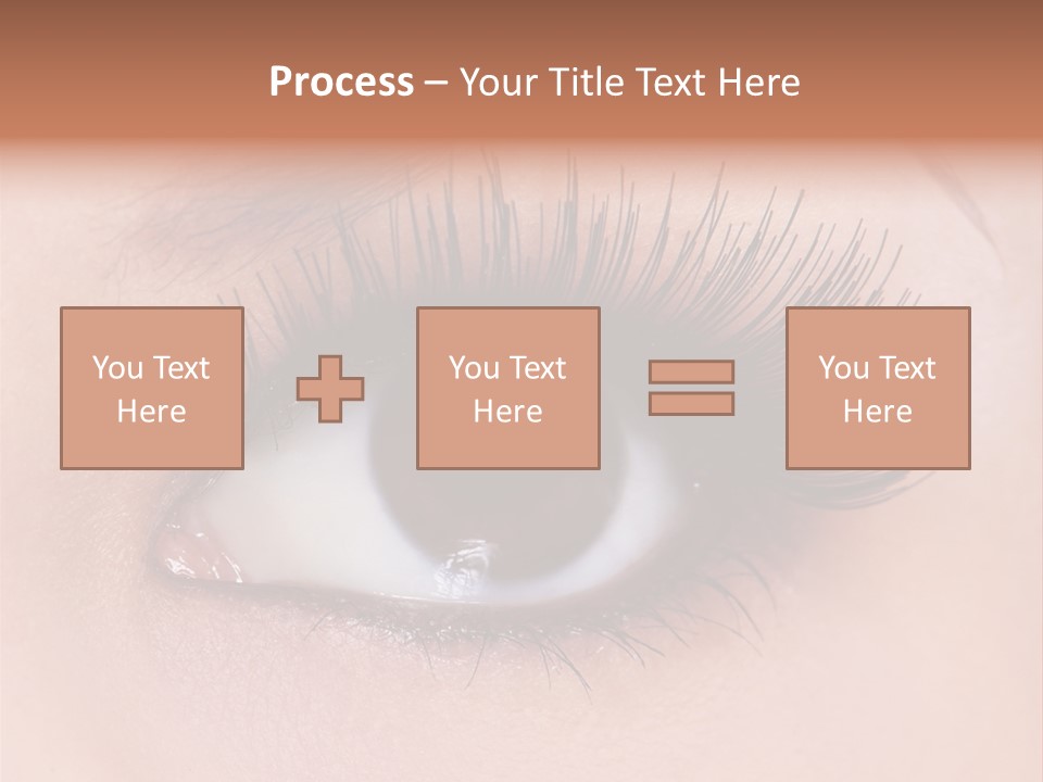 Fashion Eyebrows Sight PowerPoint Template