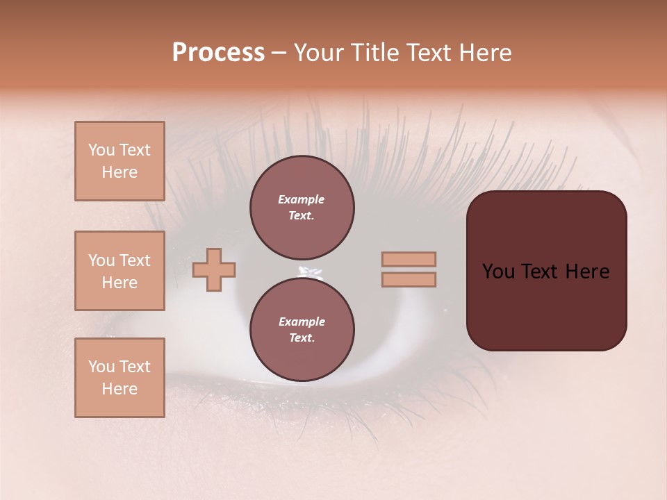 Fashion Eyebrows Sight PowerPoint Template