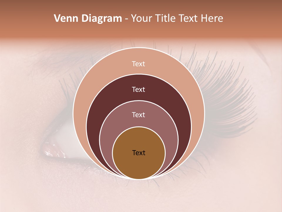 Fashion Eyebrows Sight PowerPoint Template