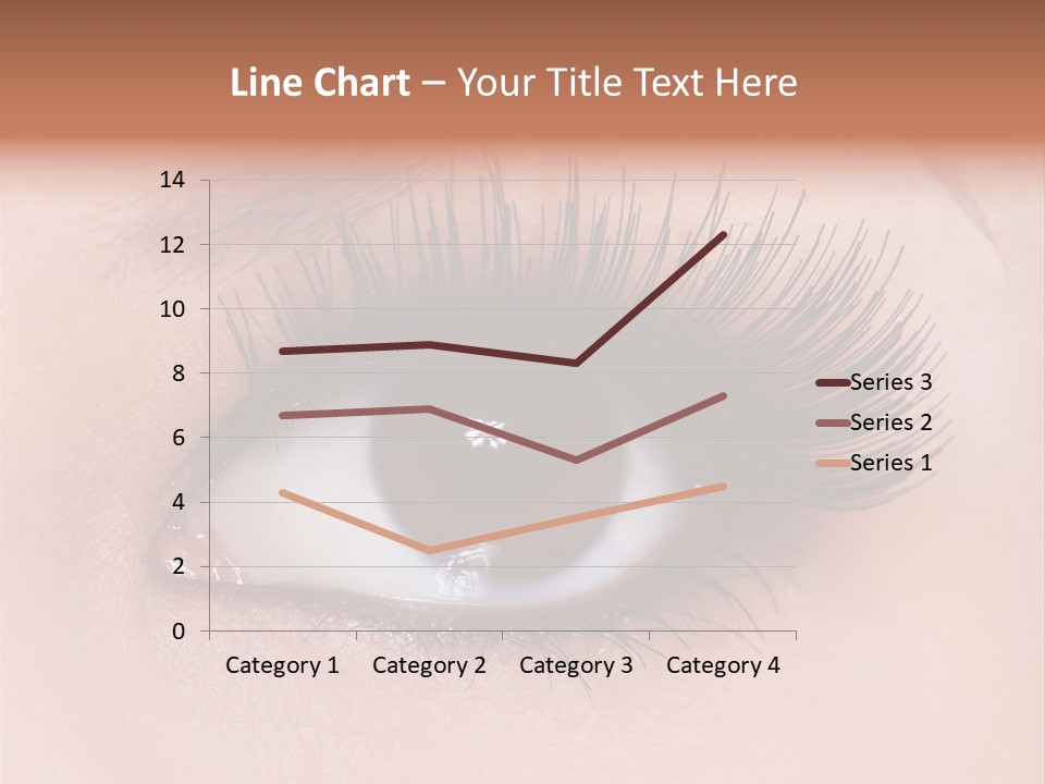 Fashion Eyebrows Sight PowerPoint Template